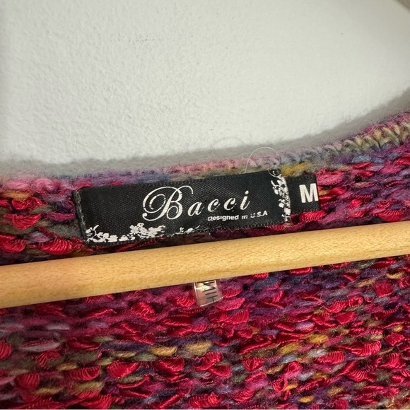 Chic Ruffled Knit Sweater in Multicolor - Picture 13 of 15